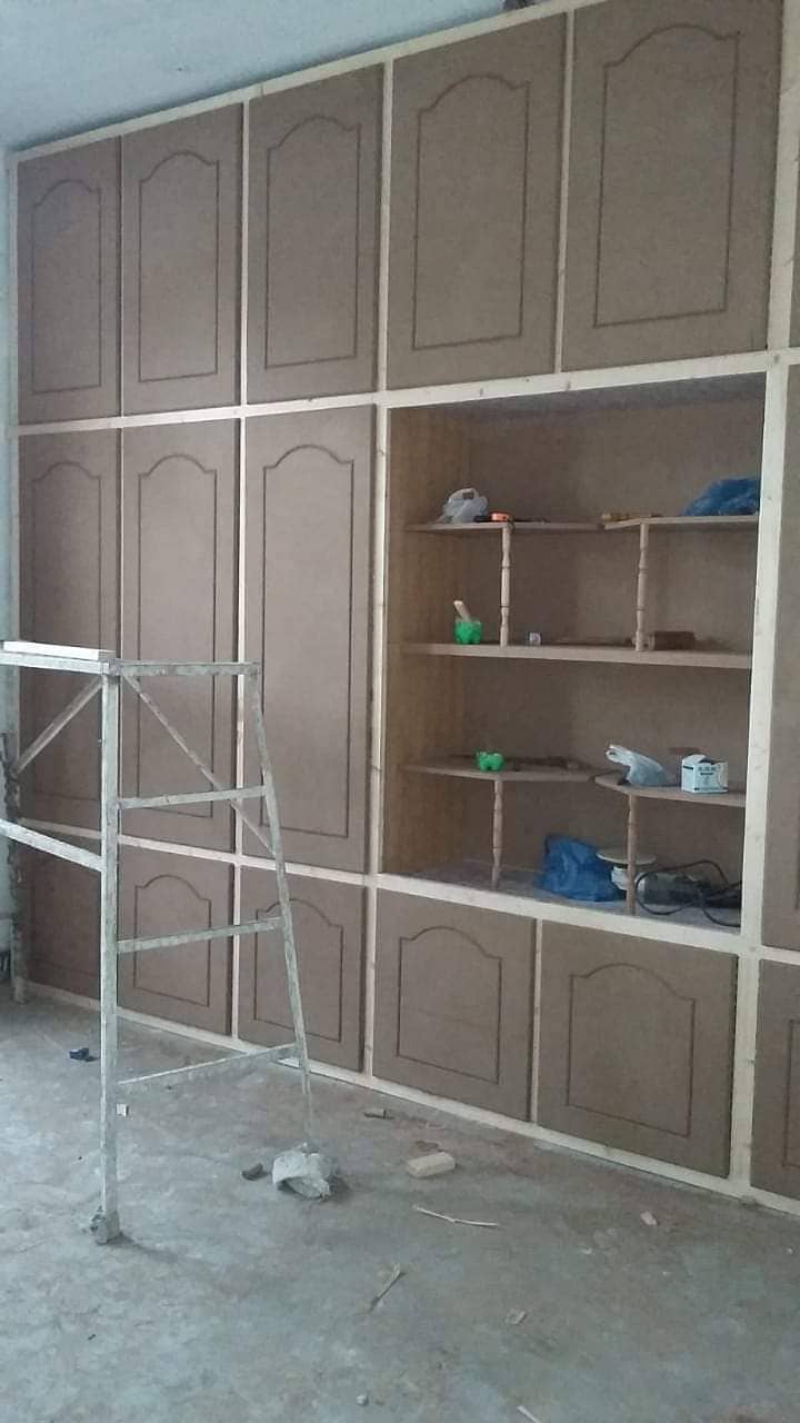 Wooden work/Kitchen cabinets/Wardrobes/Carpenter/Cupboard/wood art 5