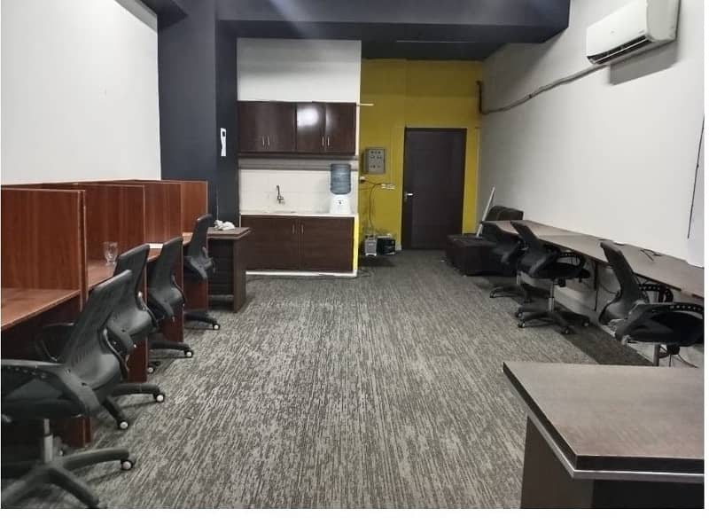 Fully Furnished Area 560 Square Feet Brand New Corporation Office Available For Rent In Gulberg 3 Lahore 1