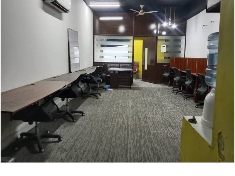 Fully Furnished Area 560 Square Feet Brand New Corporation Office Available For Rent In Gulberg 3 Lahore 2