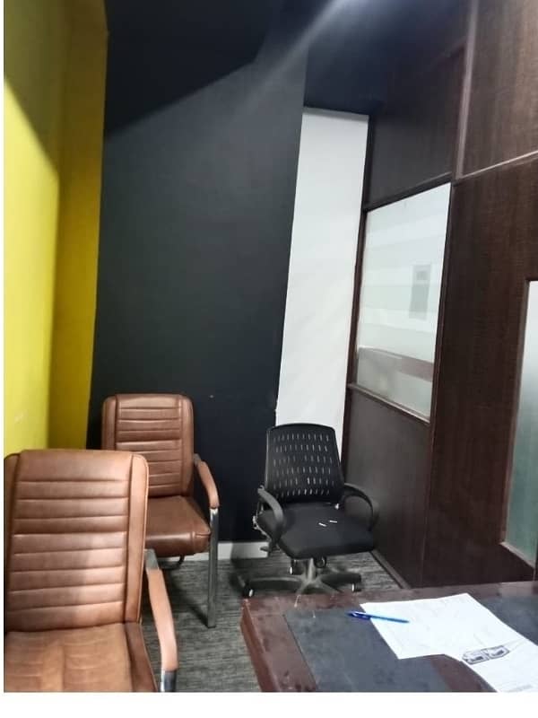 Fully Furnished Area 560 Square Feet Brand New Corporation Office Available For Rent In Gulberg 3 Lahore 9