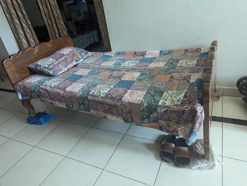 Single Bed with mattress 1