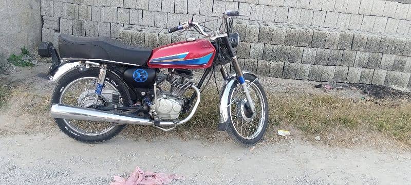 Honda 125 2008 Model Total Genuine With Double Samaan Islamabad Number 1