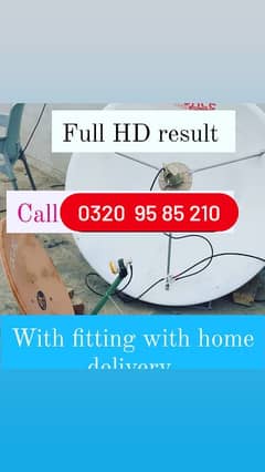 Dish antenna setting and installation 0320 9585210