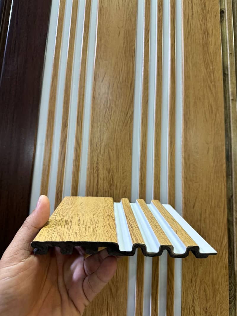 pvc wall panel. Wallpaper sheet. vinyl & wood flooring. ceiling. grass 6