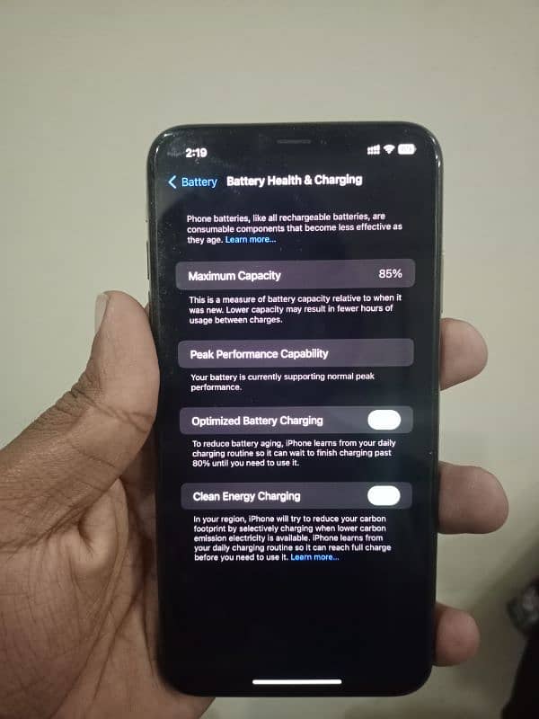 iPhone XS Max 256gb PTA approved Dual Sim water Resistant 2