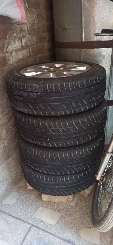 195/60/16 Tyres and Alloy Rims (16)size 3