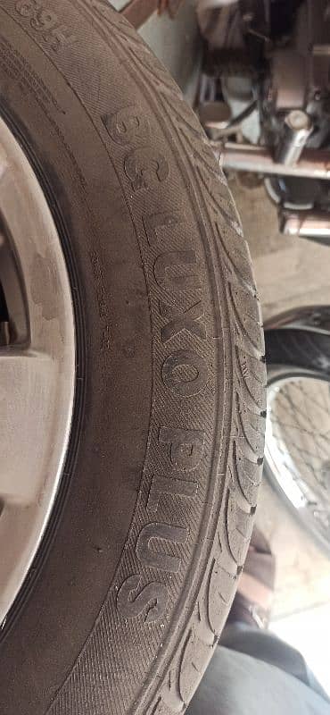 195/60/16 Tyres and Alloy Rims (16)size 7