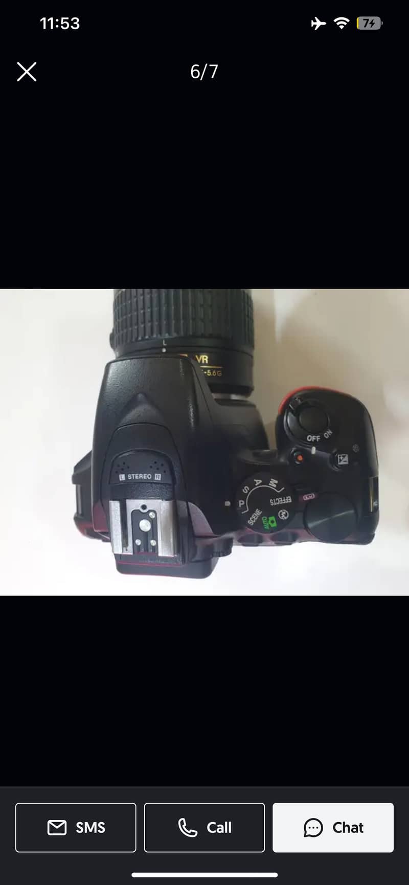 Nikon D5600 with 18-55mm lens 1