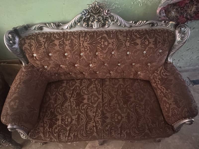 5 seater sofa set new condition 2