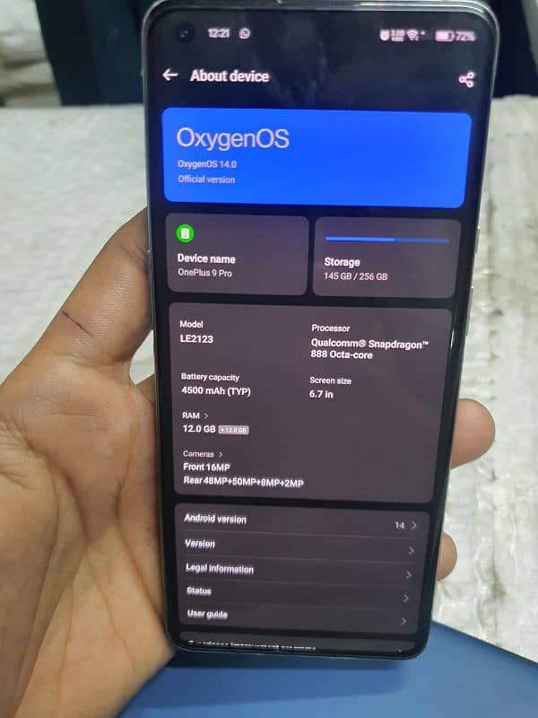 OnePlus 9 pro 12/256 1
