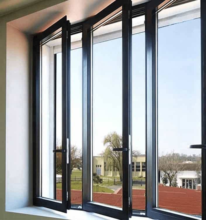 Aluminium Glass Windows Door Panel PVC Panel Aluminium Partitions 1