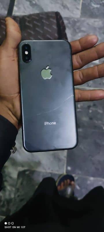 I phone X 64GB battery 79 service non pta glitch he ufone Telenor work 2