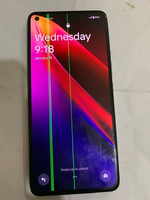 One Plus 9 in excellent condition except green lines 2