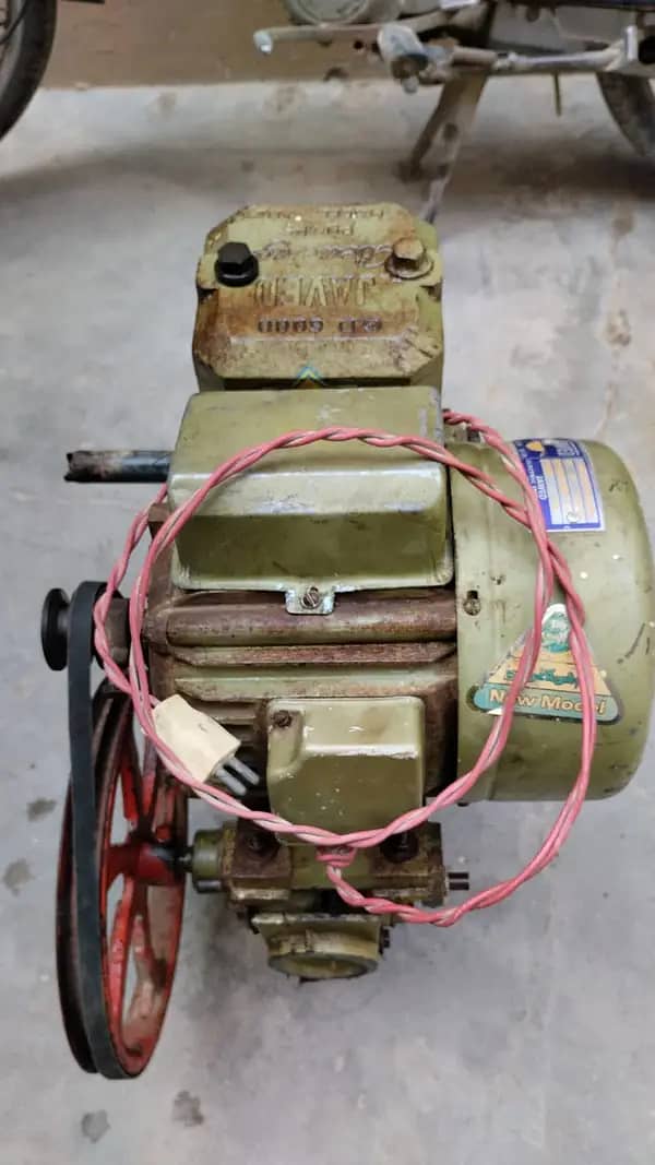 1HP JAWED DONKEY PUMP MOTOR 5