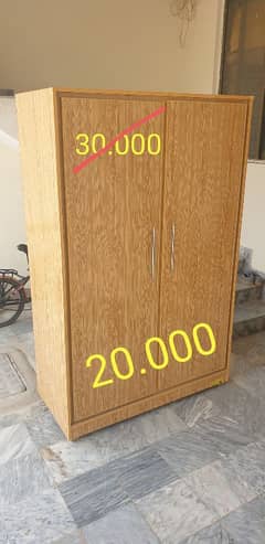 Double Wardrobe - Wooden