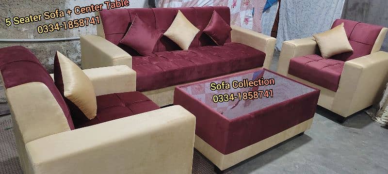 Sofa Set 5 Seater 0