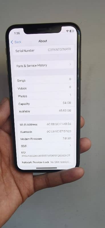 iphone xs 64 GB factory unlock 3