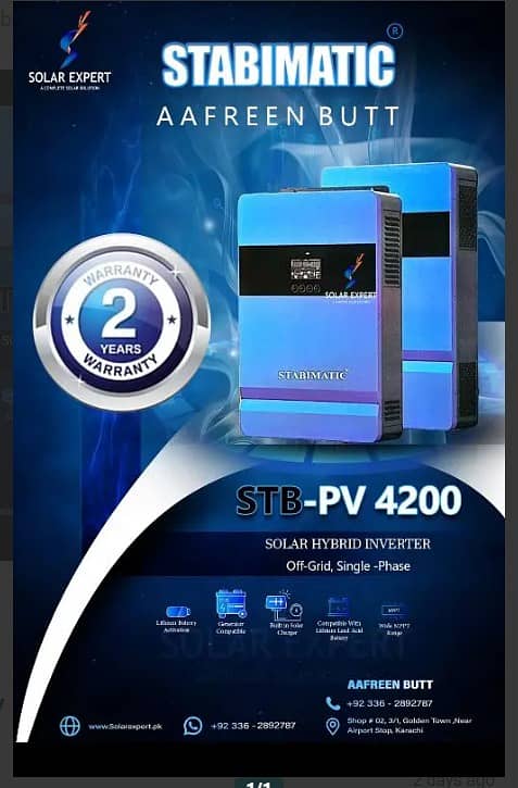 4.2 Kw Solar Inverter With Two Years Warranty 0