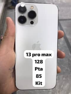 IPHONE 13 PRO MAX 128 85 HEALTH KIT WHITE GOOD CONDITION