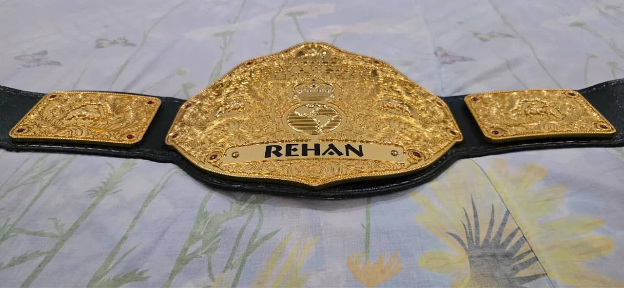 Custom Made WWE World Heavyweight Championship 4