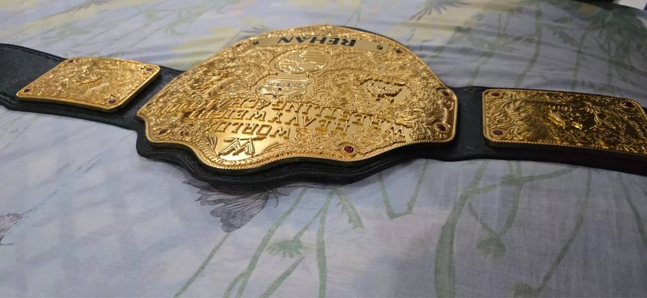 Custom Made WWE World Heavyweight Championship 5