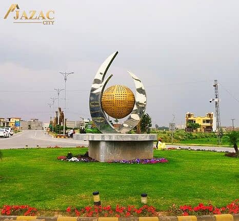 3.5 Marla Residential Plot For Sale In Jazac City Main Multan Road Lahore 0