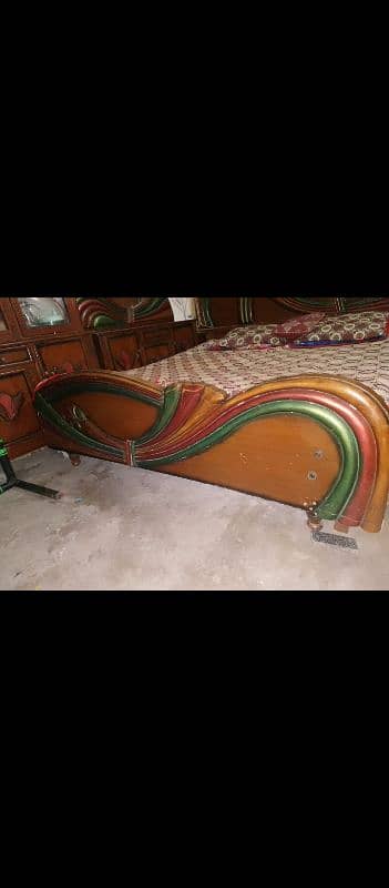 doule bed urgent sale 5