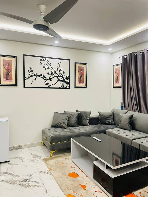 One bed apartment available for rent in bahria town lahore 3