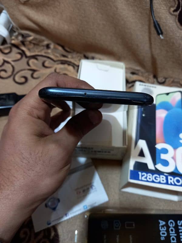 Samsung a30s 4gb 128gb with imei match box and charger pta approved 8