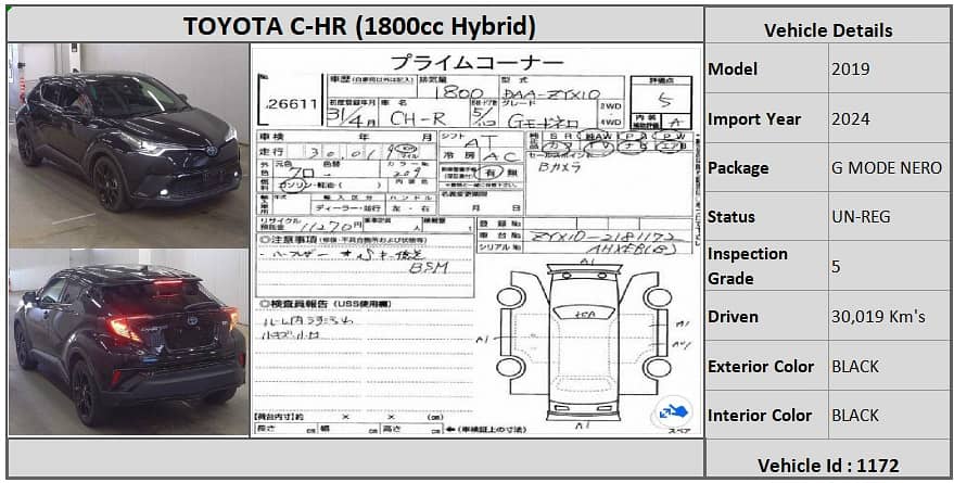 Toyota C-HR 2019 G Mode Nero 0