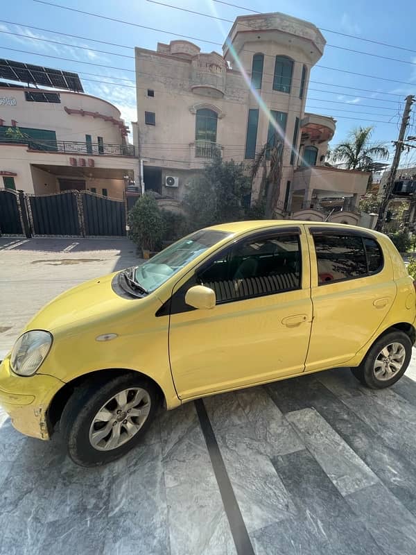 Toyota Vitz 2004 but registered in 2007 1