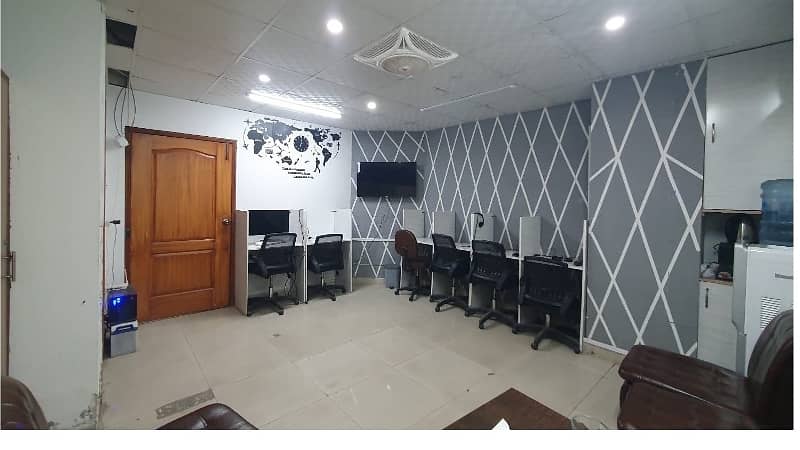 Area 350 square Feet Brand New Corporation Office Available For Rent in Main Boulevard Road Gulberg 3 Lahore 3