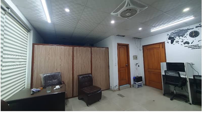 Area 350 square Feet Brand New Corporation Office Available For Rent in Main Boulevard Road Gulberg 3 Lahore 4