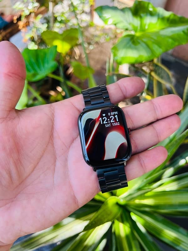 Zero Lifestyle infinity Smart Watch New Condition Black Colour 3