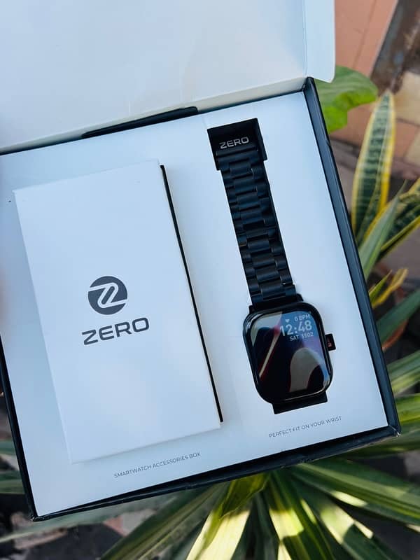 Zero Lifestyle infinity Smart Watch New Condition Black Colour 8