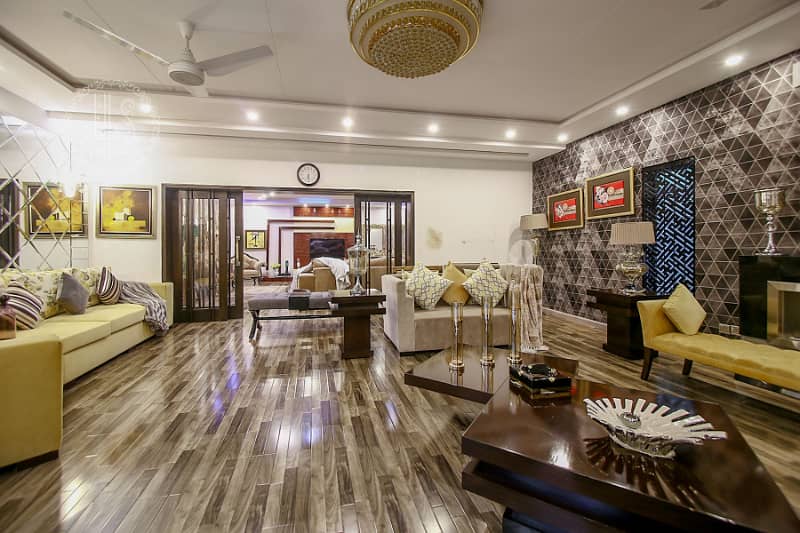 Facing Park 01 Kanal Like A Brand New Corner Ful Basement Fully Furnished Luxury Modern Design House Available For Rent In DHA Phase 6 Top Location 5