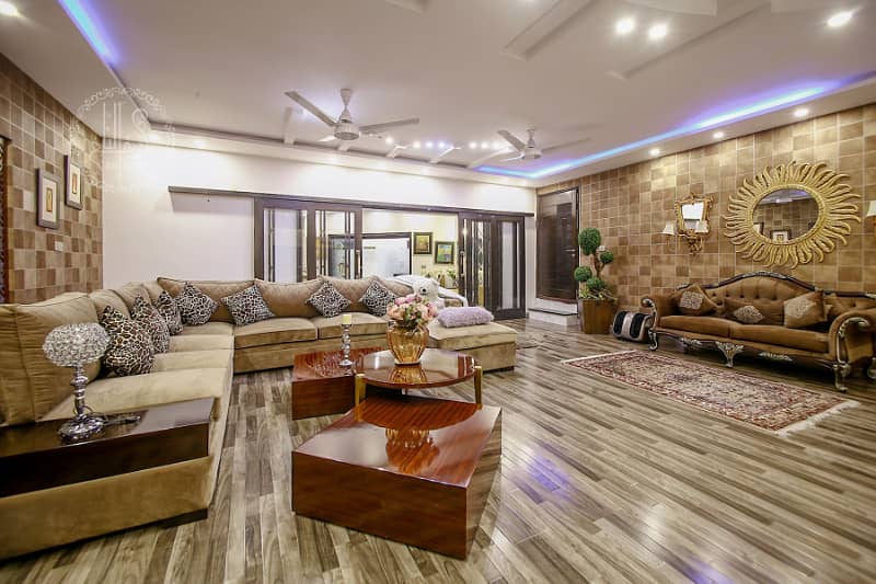 Facing Park 01 Kanal Like A Brand New Corner Ful Basement Fully Furnished Luxury Modern Design House Available For Rent In DHA Phase 6 Top Location 8