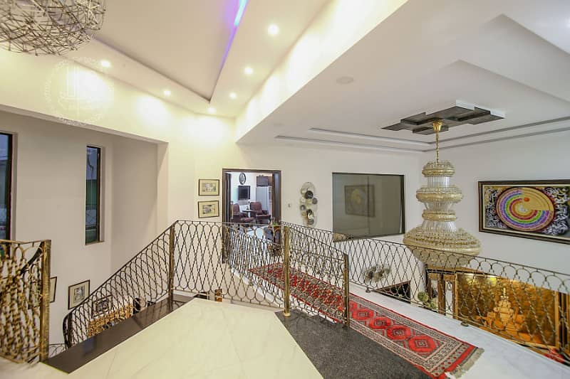 Facing Park 01 Kanal Like A Brand New Corner Ful Basement Fully Furnished Luxury Modern Design House Available For Rent In DHA Phase 6 Top Location 31