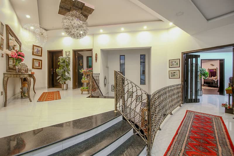 Facing Park 01 Kanal Like A Brand New Corner Ful Basement Fully Furnished Luxury Modern Design House Available For Rent In DHA Phase 6 Top Location 32