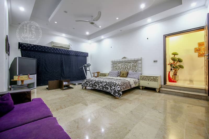 Facing Park 01 Kanal Like A Brand New Corner Ful Basement Fully Furnished Luxury Modern Design House Available For Rent In DHA Phase 6 Top Location 46