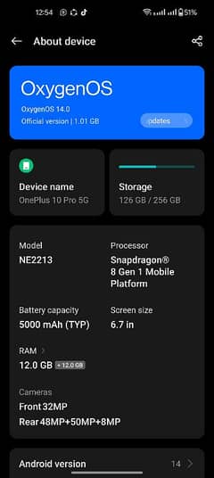 one plus 10pro 5g 12/256 all ok sim time Baki 2sim