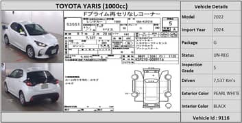 Toyota Yaris 2022 G