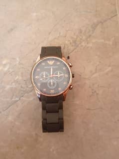 Emporio Armani Rubber Chain watch