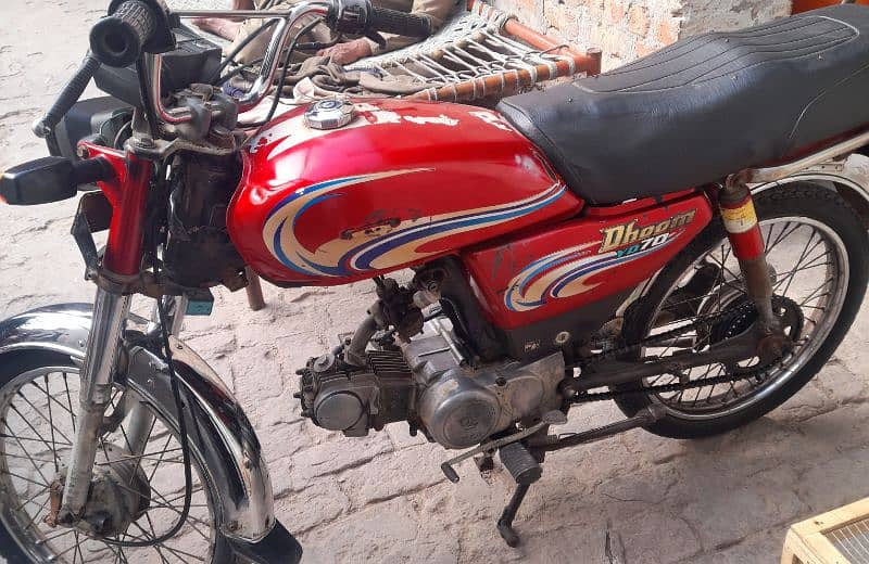 selling Yamaha dhoon 70 motorcycle 1