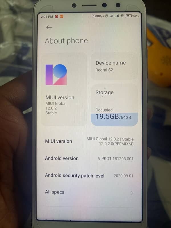 redmi s2 for sale 4 64 urgent sale 1