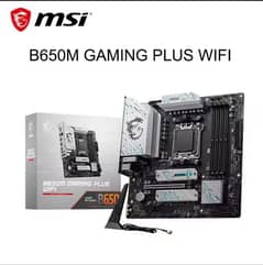 MSI B650M gaming plus wifi NEW MOTHERBOARD