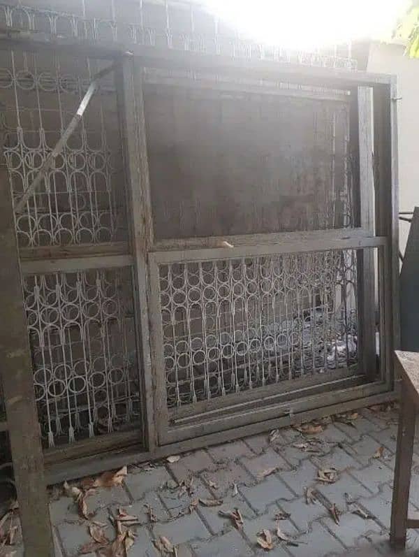 iron grill and windows for sale 2