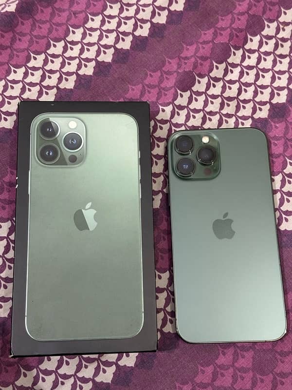 Apple iPhone 13 pro max 256Gb both sim time avail Factory unlock 1