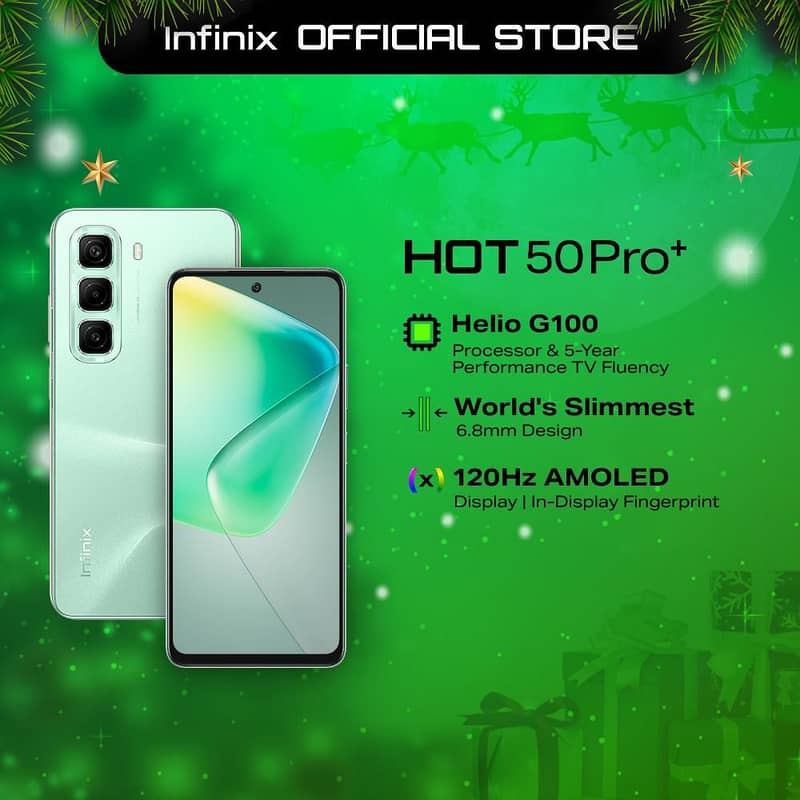 Infinix Hot 50 Pro Plus (8GB/256GB ) On Easy Installment Plan 0