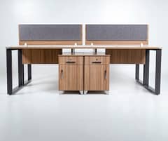 office workstation office table with drawer cabinet